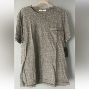 UGG Men’s Benjamin Tri-blend Heather Gray T-shirt Sz M